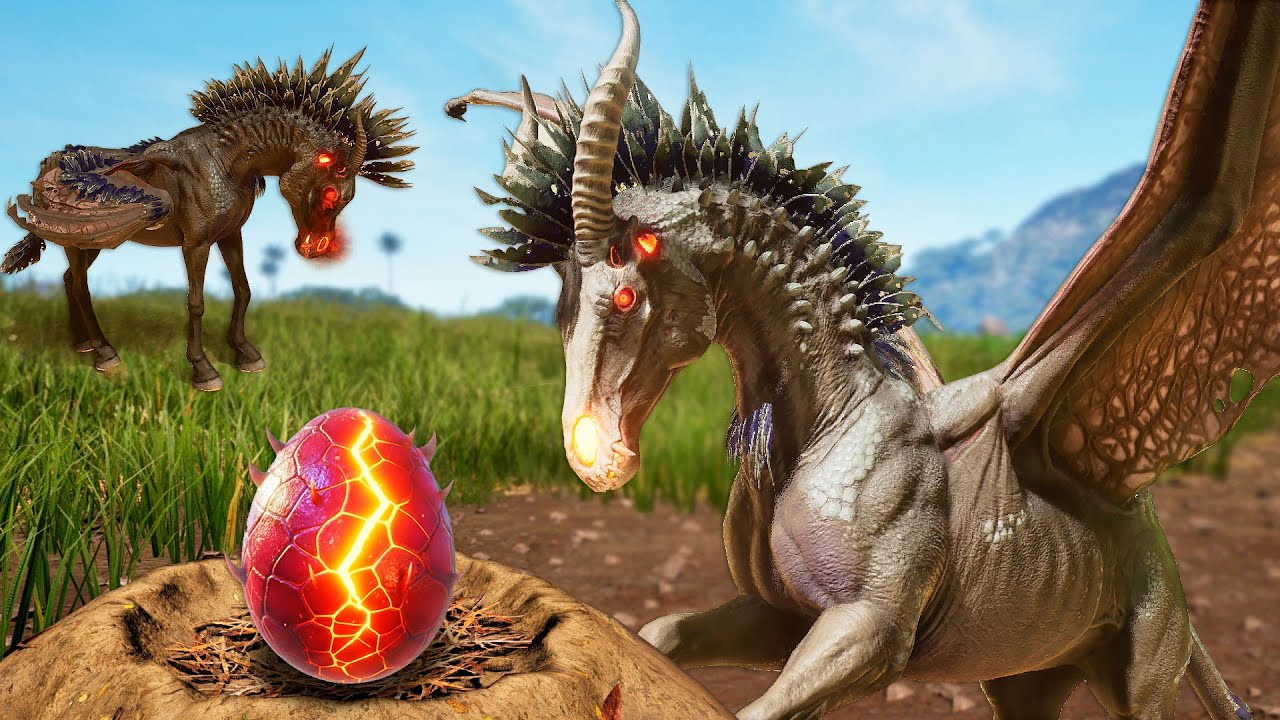 SAINDO DO OVO! APRENDENDO A VOAR! Bebê Dragão Pegasus! Batalha No Céu: Minha Mãe Me Salvou!🐉