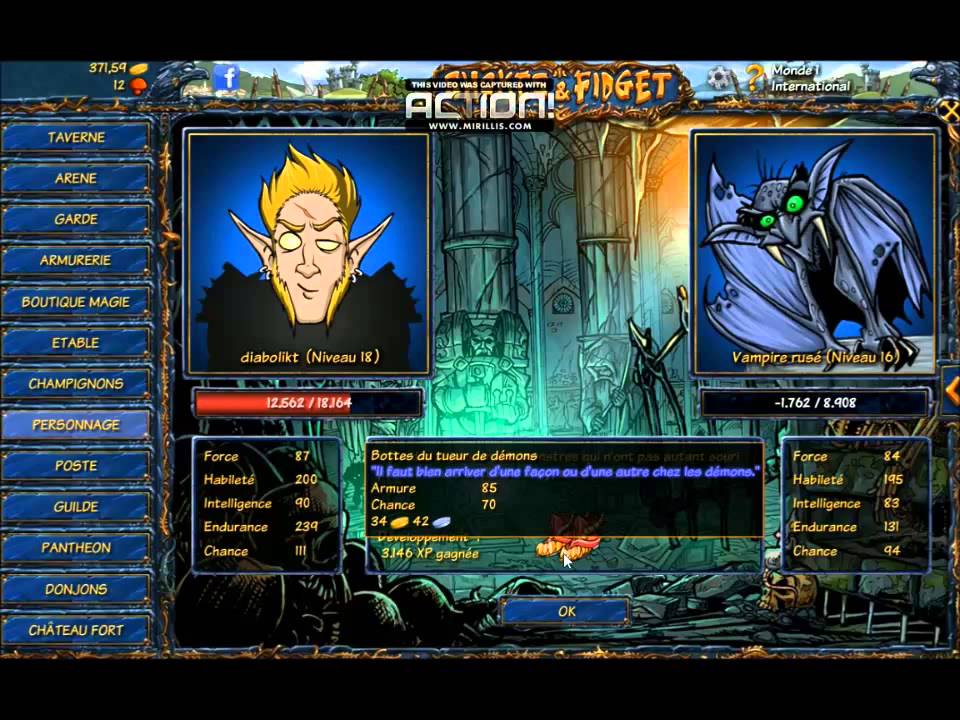 Shakes And Fidget W1 - Dungeon 1 Floor 1 - 6