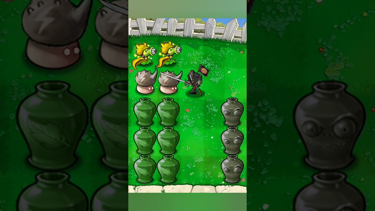 Pvz hybrid Vase breaker challenge #pvzfusion #mobilegame #pvzgame #plantsvszombies