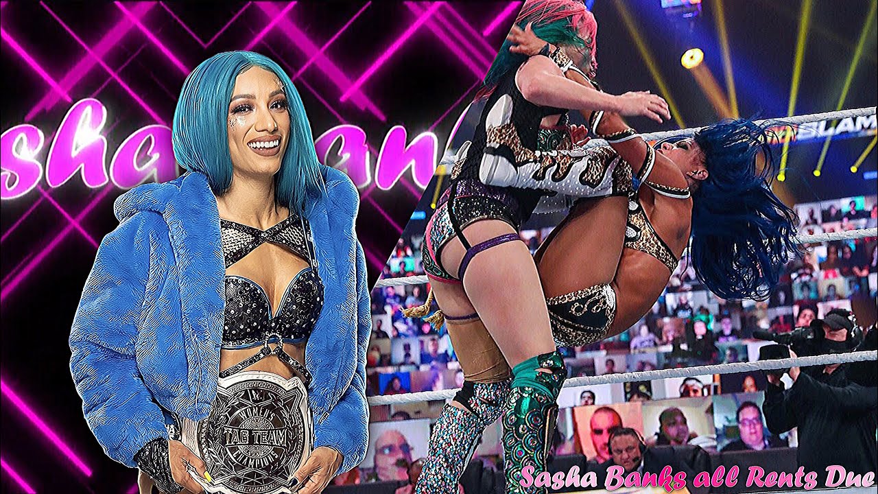 Sasha Banks all Rents Due [ Double Knees Codebreaker ] - [ Twilight Liv ]