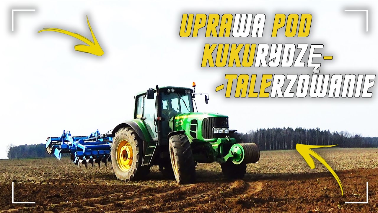 🌾Uprawa Pod Kukurydzę &Talerzowanie 2021🌾GR Brzechwa 🔥John Deere 6930 Premium & Mandam 🔥 GreenTeam✅