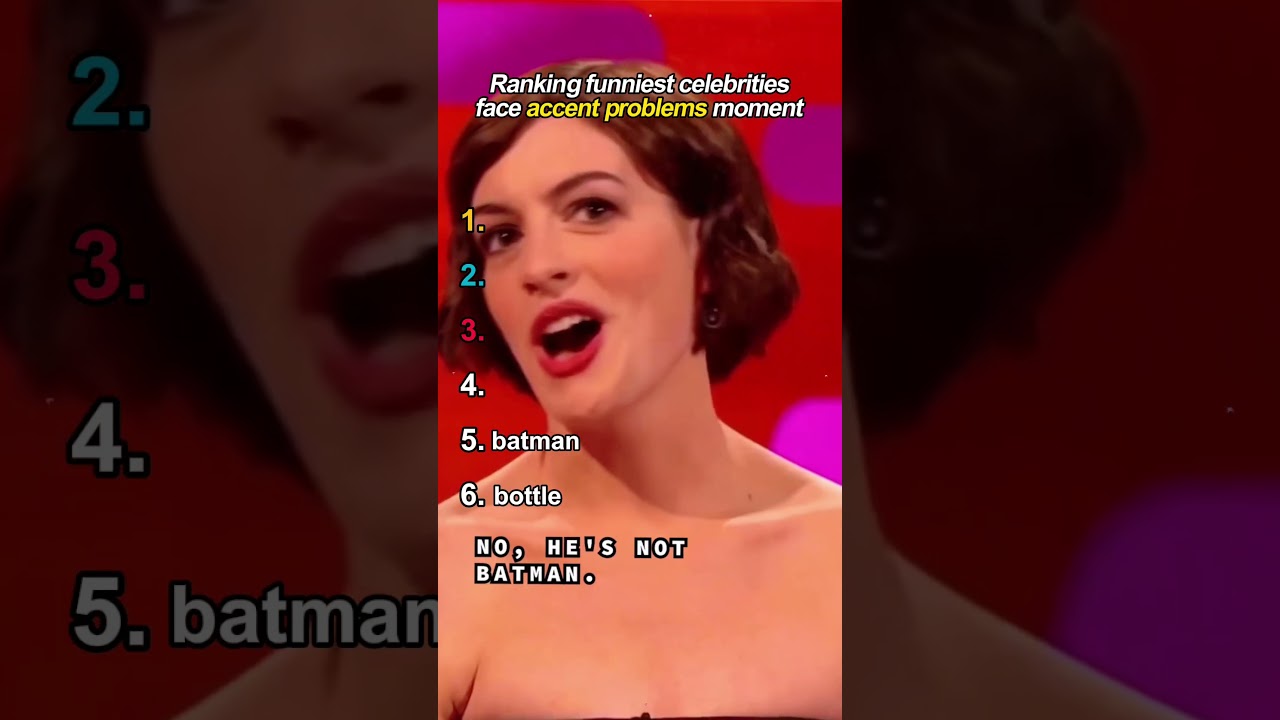 Ranking Funniest celebrities Face Accent Problems Moment. #accent  #celebrity #funny #rank #fyp