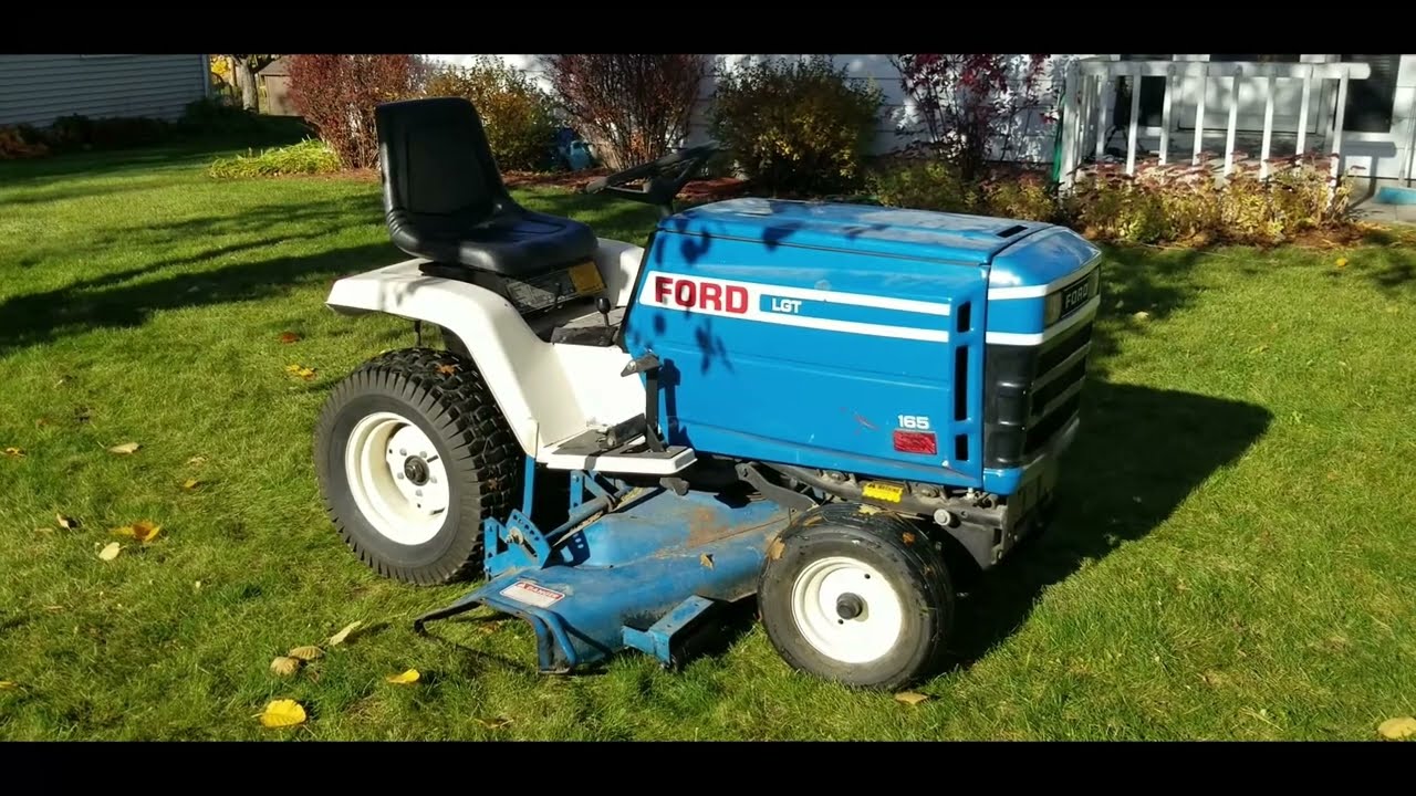 Ford LGT165 Garden Tractor - 1977-1983 Close Sided
