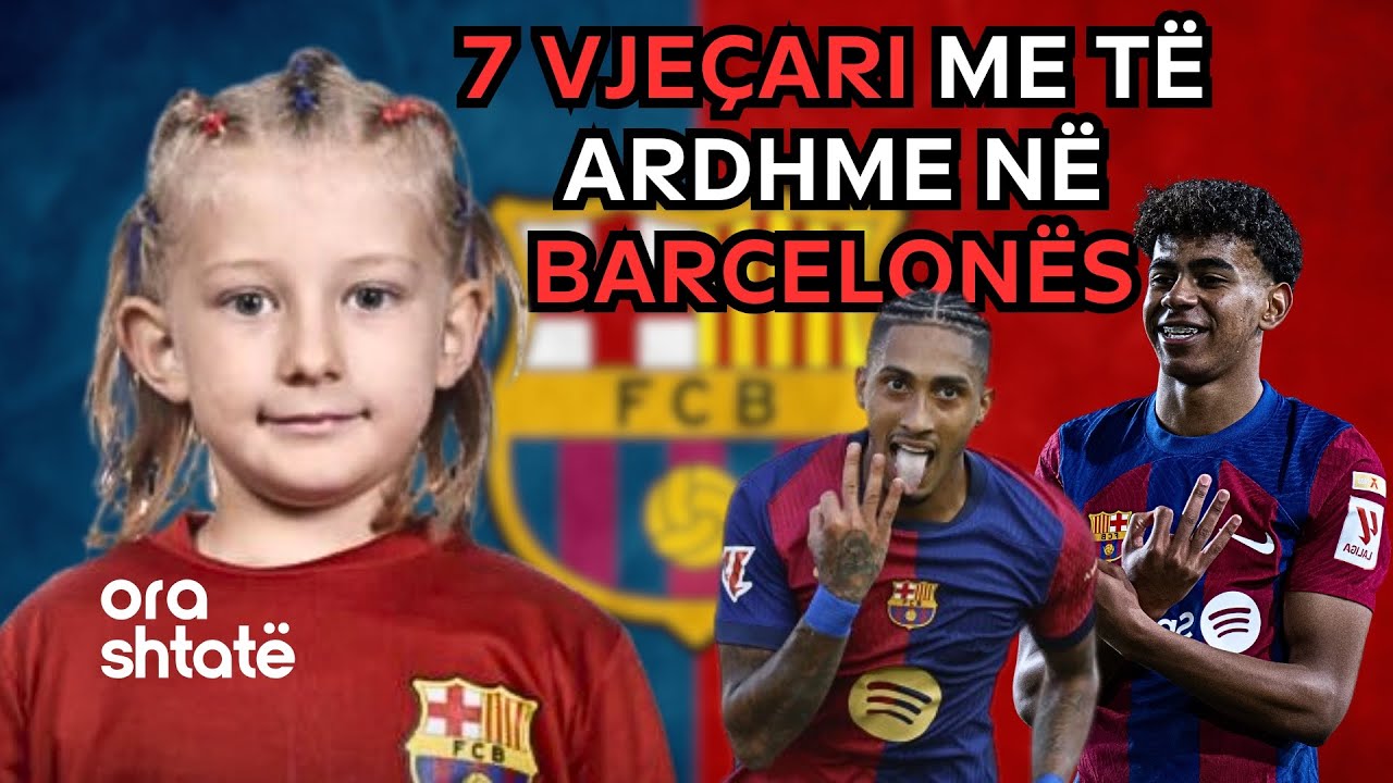 7 vjeçari me të ardhme të artë në klubin e Barcelonës