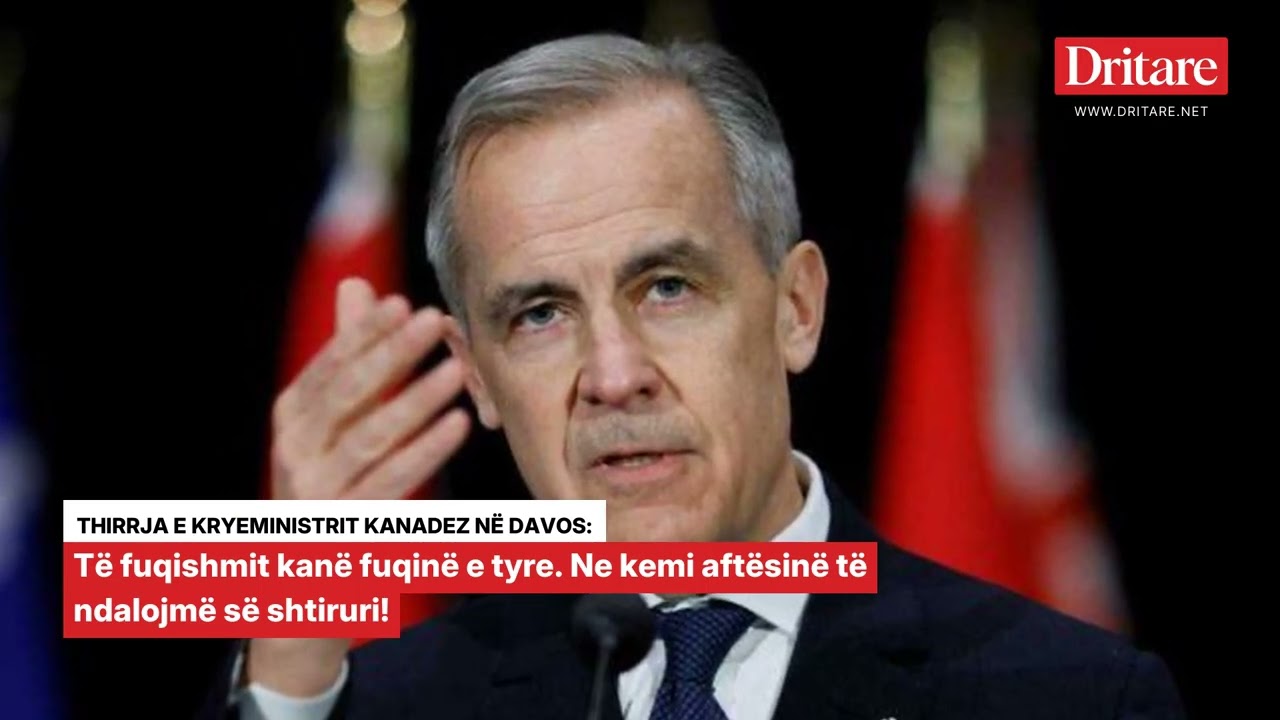 Fjalimi viral i kryeministrit kanadez në Davos!