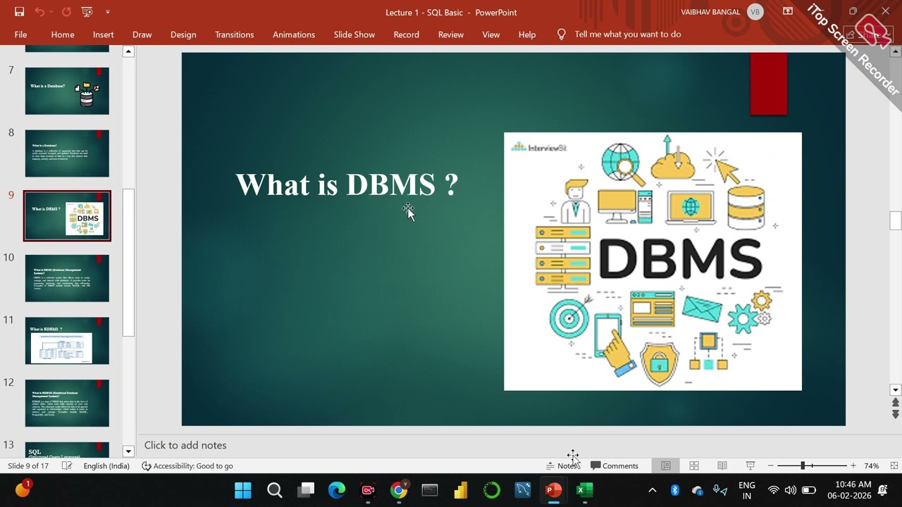 SQL lecture - 8 | SQL Revision Session Part - 1 | NMD PVT LTD