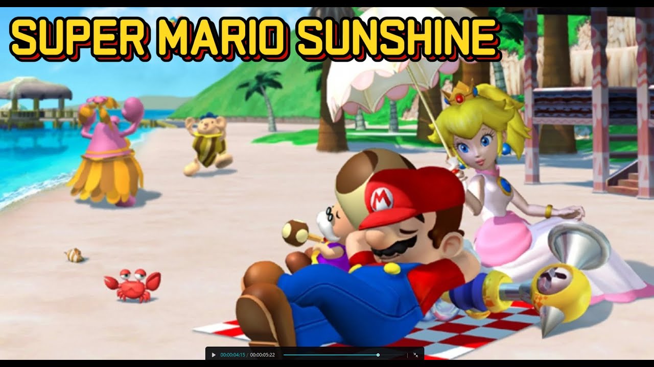 Super Mario SUNSHINE, lets play