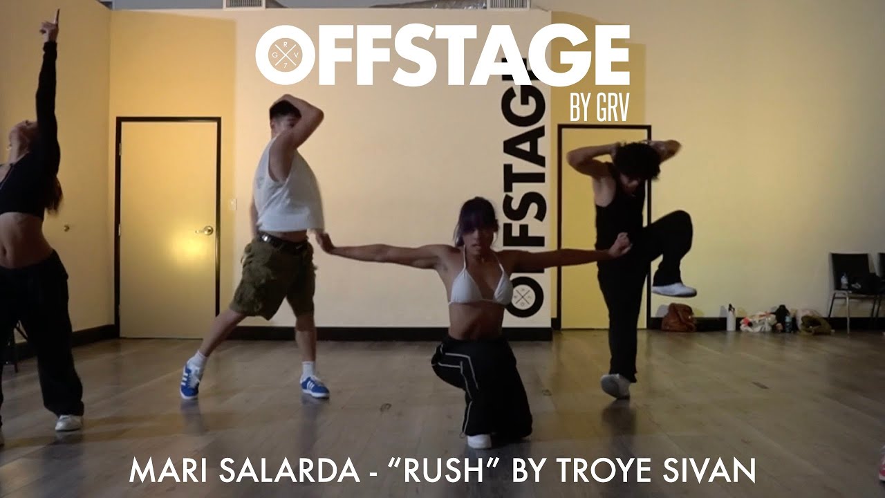 Mari Salarda choreography to “Rush” by Troye Sivan at Offstage Dance Studio
