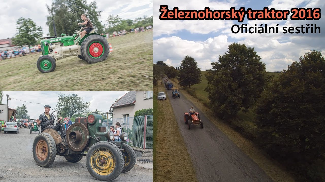 Železnohorský traktor 2016 - oficiální sestřih (Traktoriáda)