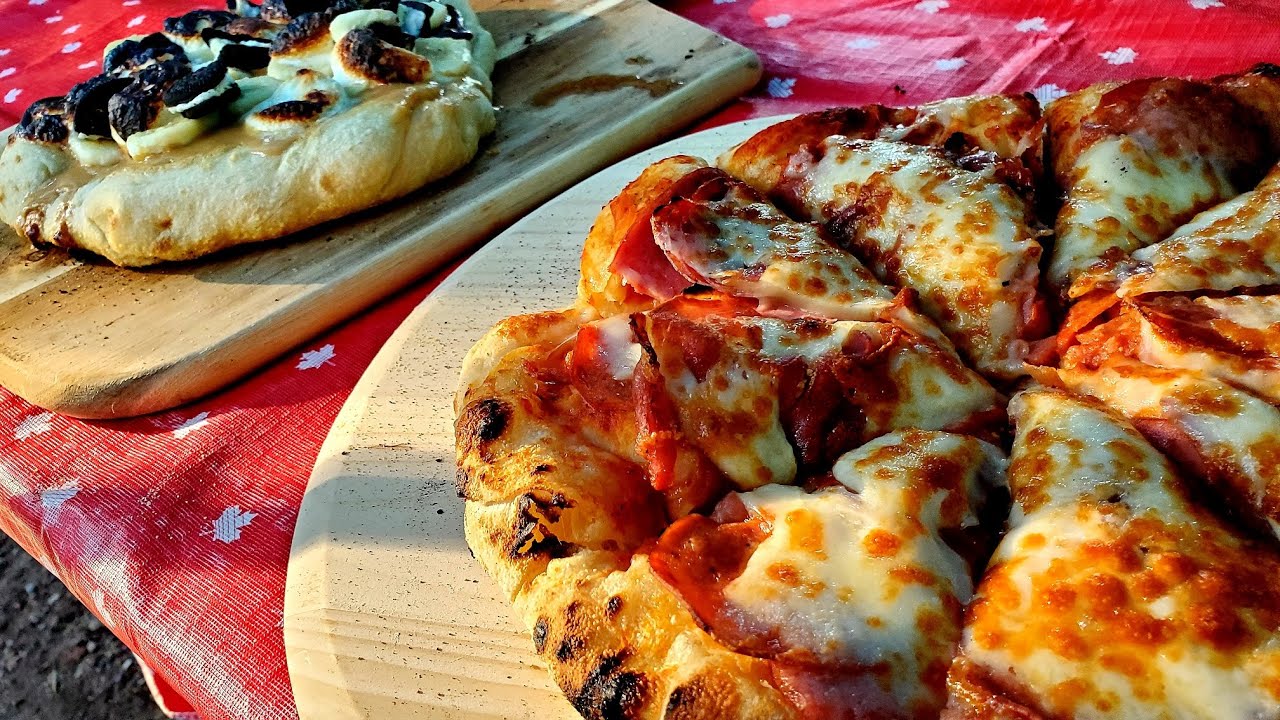 Camping Pizzas in the Ooni Koda 12