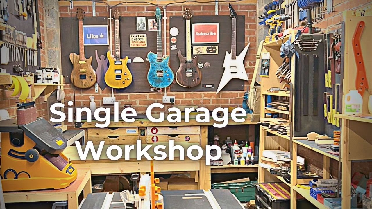 How To: Maximize The Space in a Single Garage Workshop