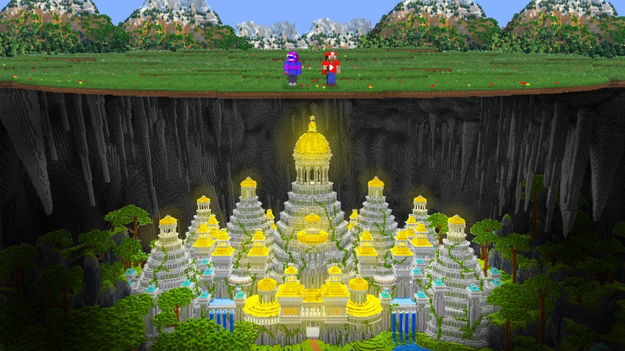 I Created A Secret Minecraft Civilization