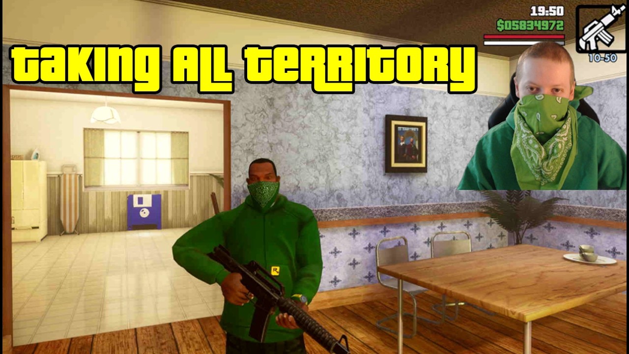 Reading Comments And Taking All Gang Territories In GTA San Andreas
