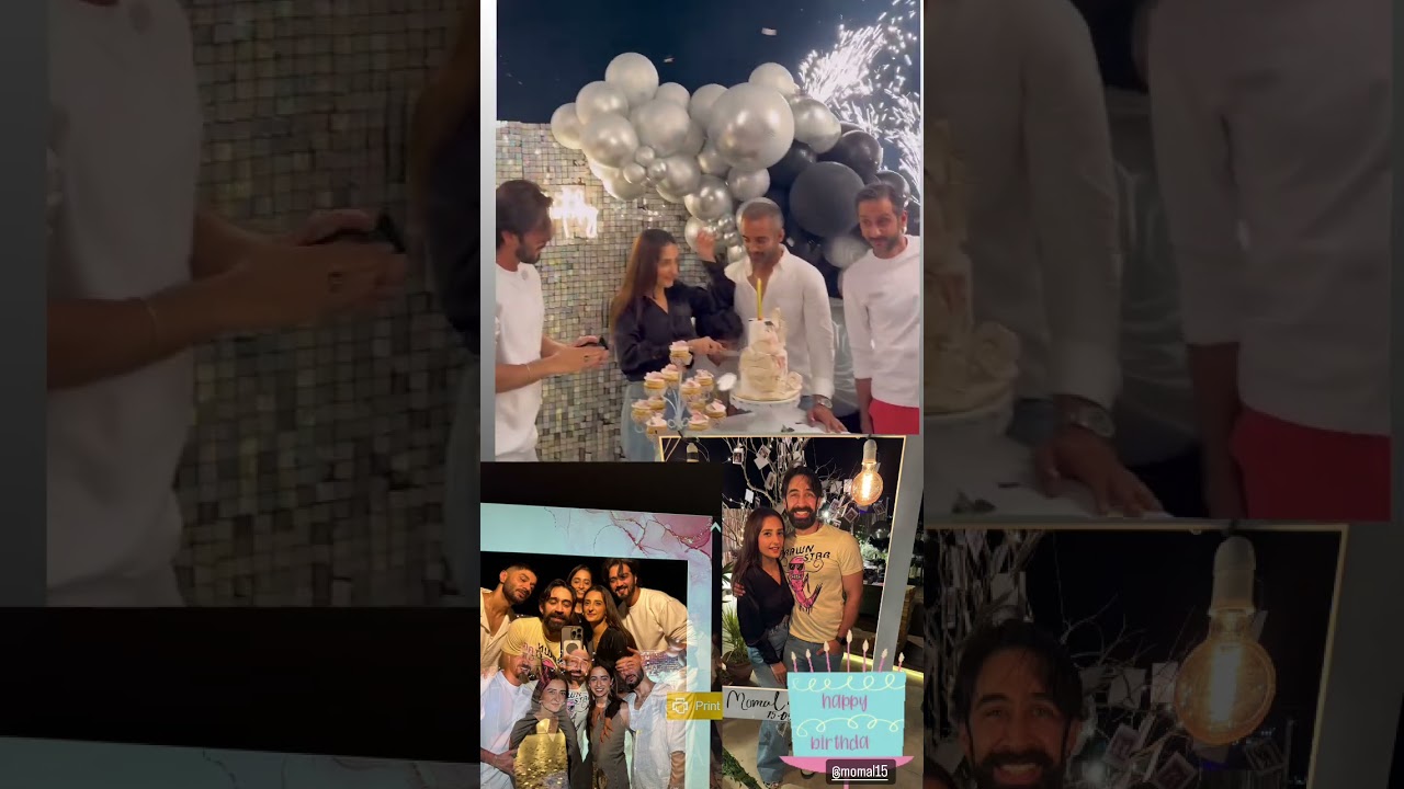 Momal Sheikh Birthday💕 
