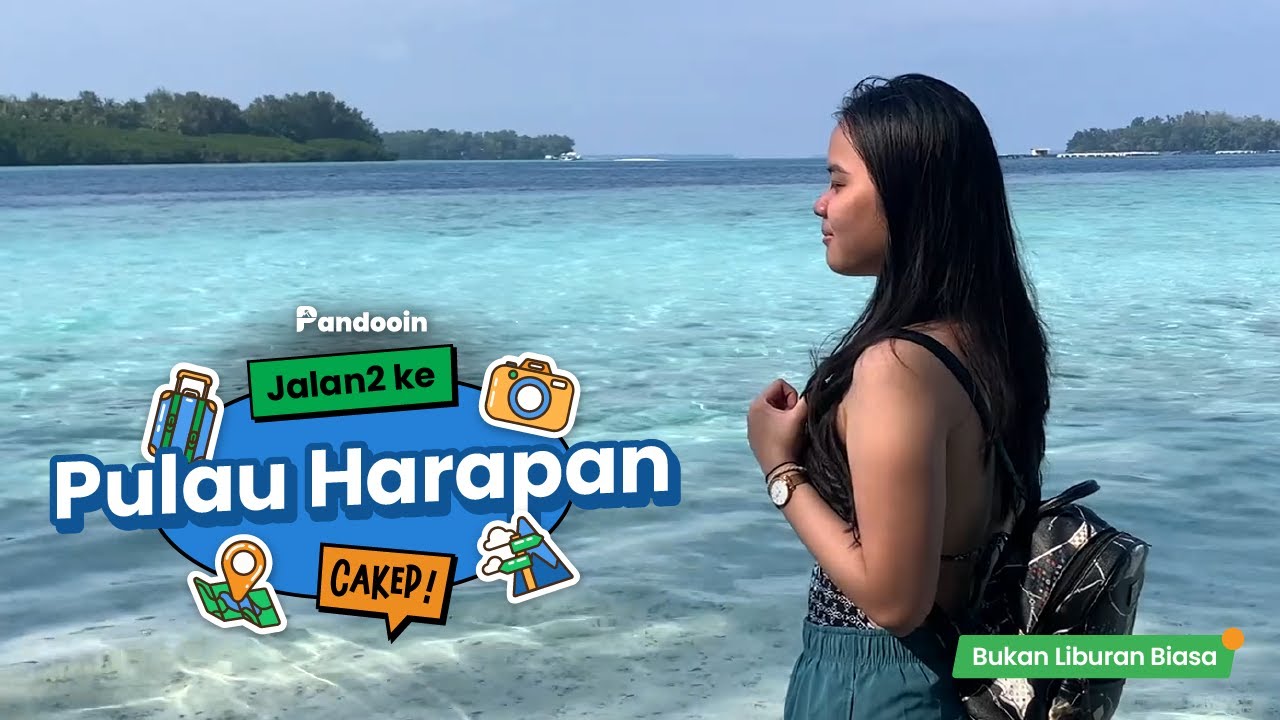 BARU TAU‼️Ada Pantai Perawan Tak ber-penghuni disekitar Pulau Harapan😱 | Pandooin Jalan-jalan Eps.2