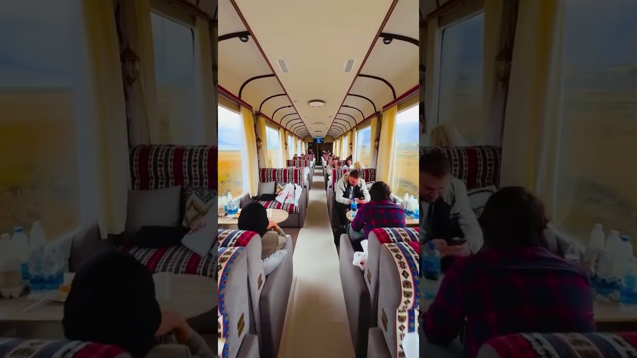 First Tourist Train of #Kyrgyzstan