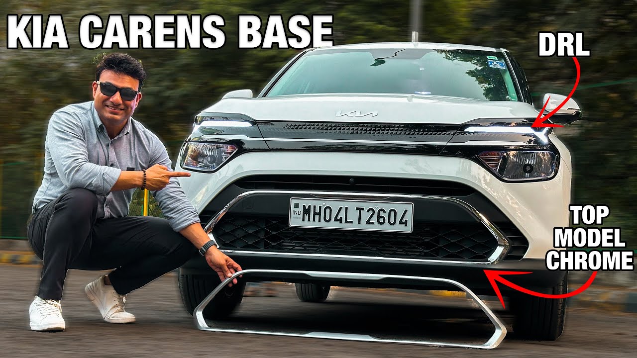 KIA CARENS BASE MODEL MODIFIED WITH GENUINE CHROME, DRL & MUCH MORE | 📞7977493577