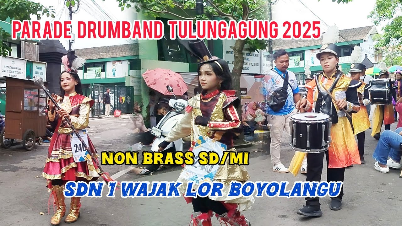 Parade Drumband Tulungagung SDN 1 Wajak Lor Boyolangu