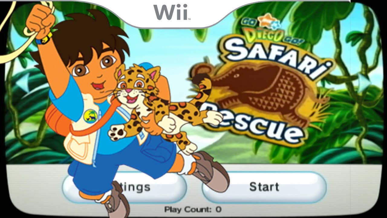 Go, Diego, Go!: Safari Rescue Wii gameplay