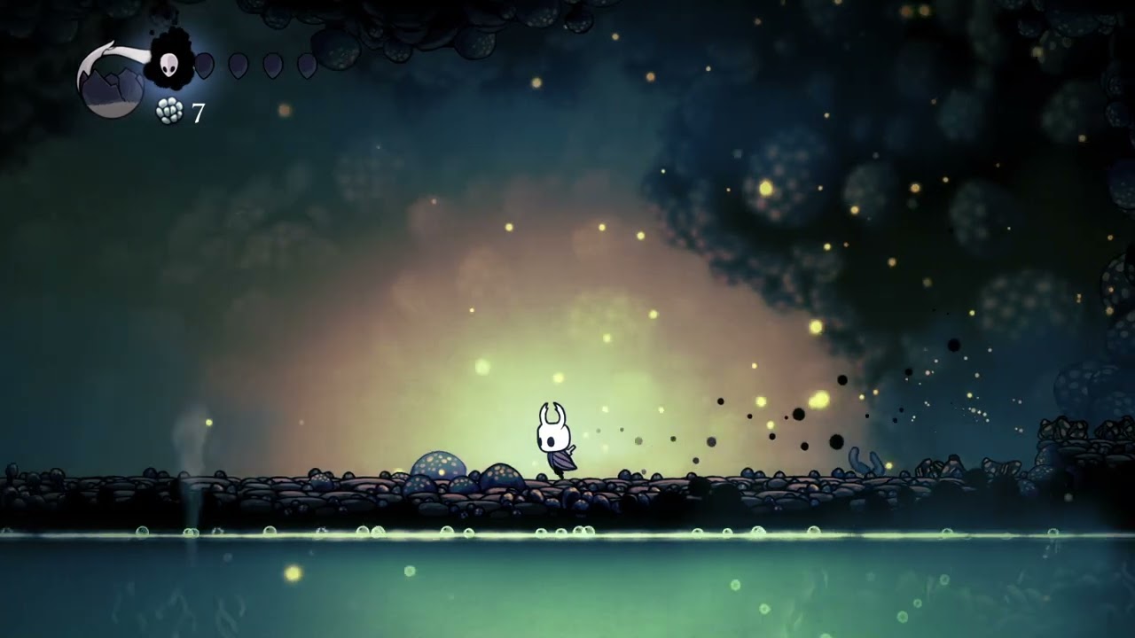 Me being ass at hollowknight