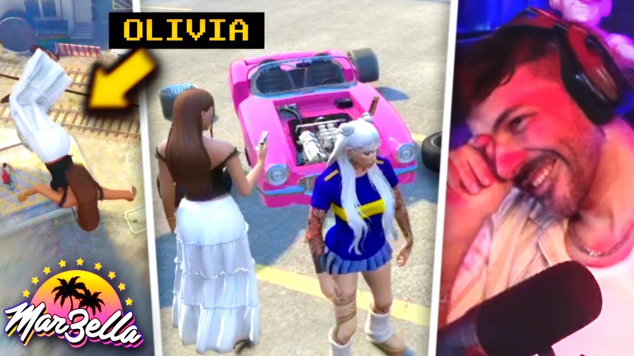 HARRY (NEXXUZ) le ENSEÑA su CASA a OLIVIA (ISAWELA) y a su AMIGA CHINA y les TROLLEA 😆