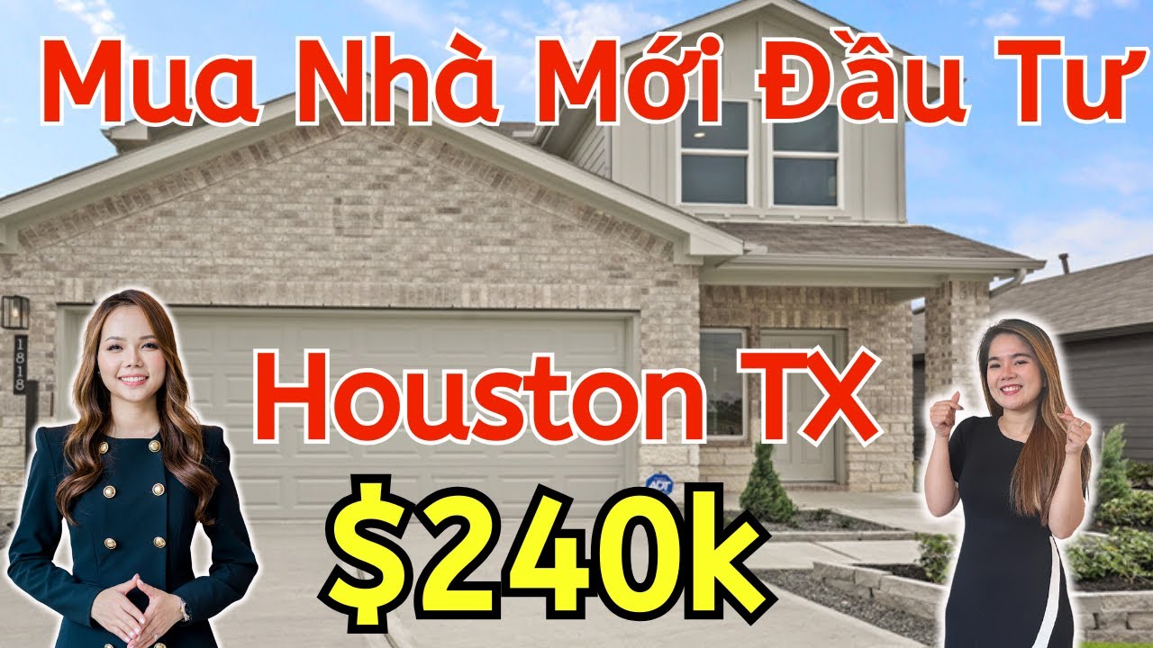Nhà Mới Cho Thuê Dài Hạn Vẫn Có Lời, Giá Chỉ $240k Ở Houston