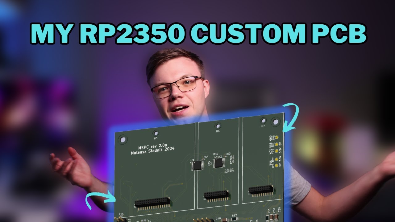 I Designed My Own RP2350 Board and You Can Too!