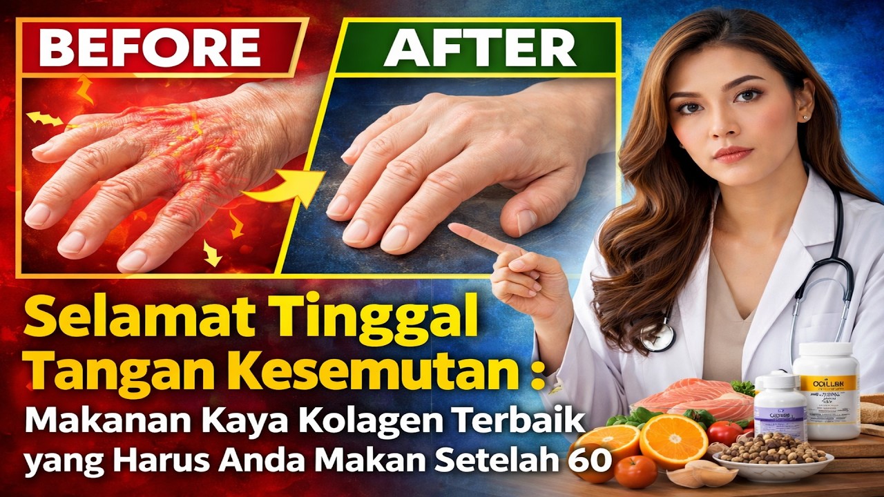 Selamat Tinggal Tangan Kesemutan : Makanan Kaya Kolagen Terbaik yang Harus Anda Makan Setelah 60