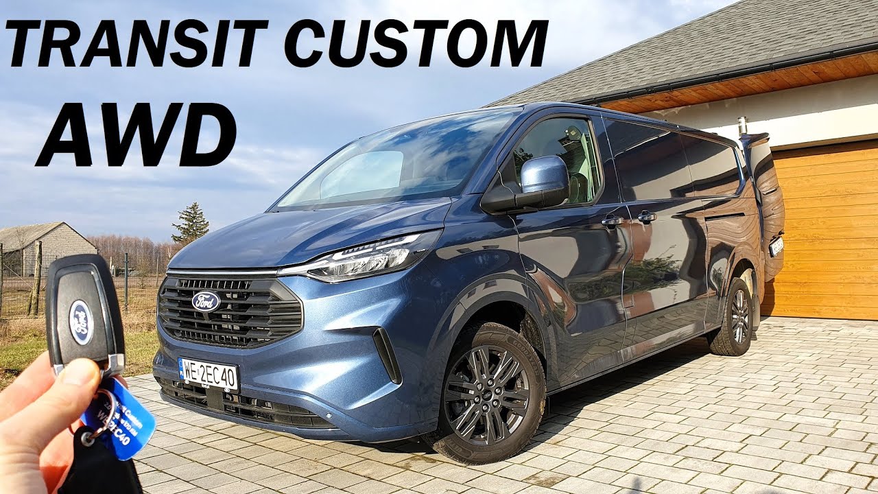 Ford TRANSIT CUSTOM AWD 2.0 EcoBlue 170KM Test PL/ENG