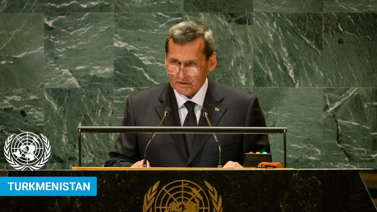 🇹🇲 Turkmenistan - Foreign Minister Addresses United Nations General Debate, 79th Session | #UNGA