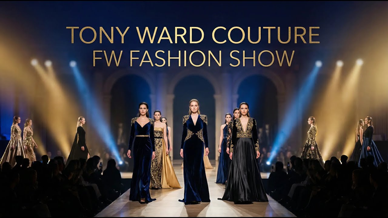 The Drama of Couture: Tony Ward FW 25/26 Runway Show Highlights | Paris Haute Couture Week