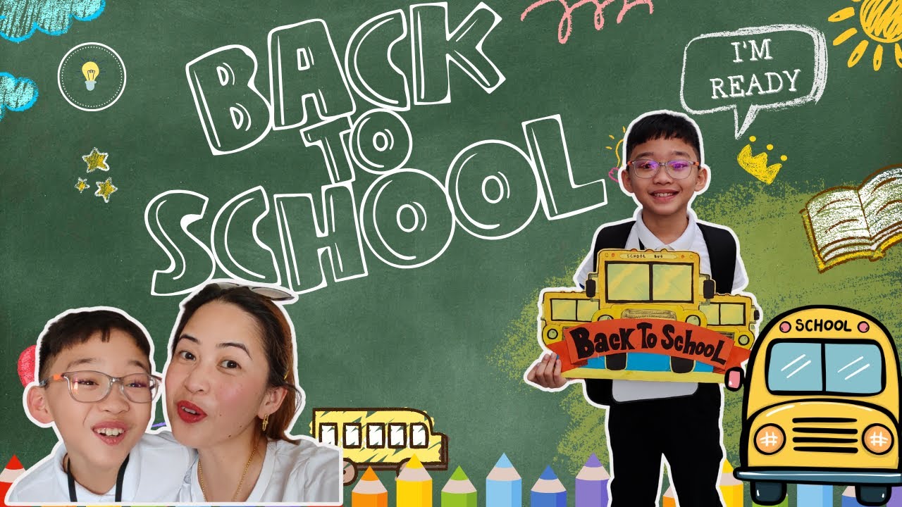 BACK TO SCHOOL! Gavin's first time to be in UAE School! Thank you, Papa God!