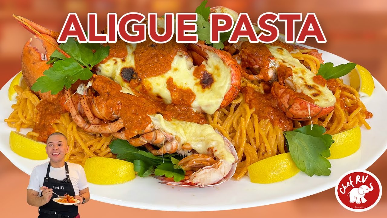 ALIGUE PASTA + LOBSTER THERMIDOR