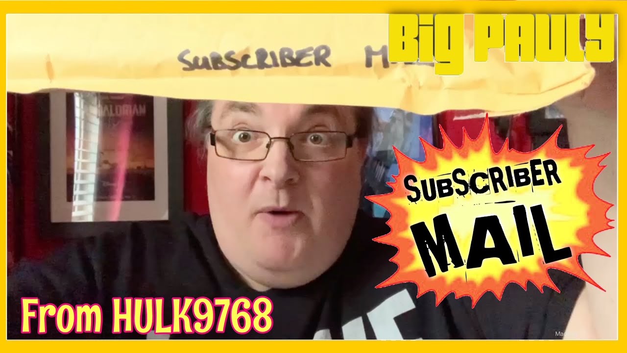 Marvellous Subscriber Mail from Hulk9768