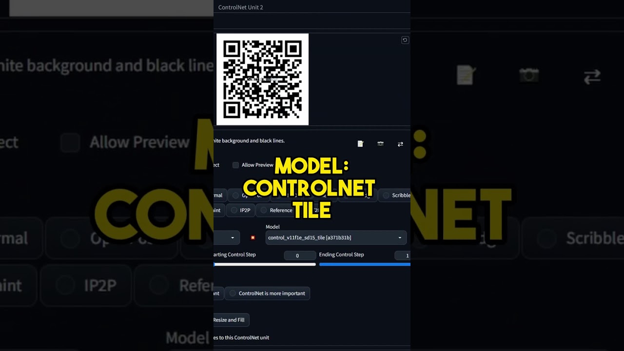 How to create Beautiful QR codes in Stable Diffusion. Full video link in the comments.