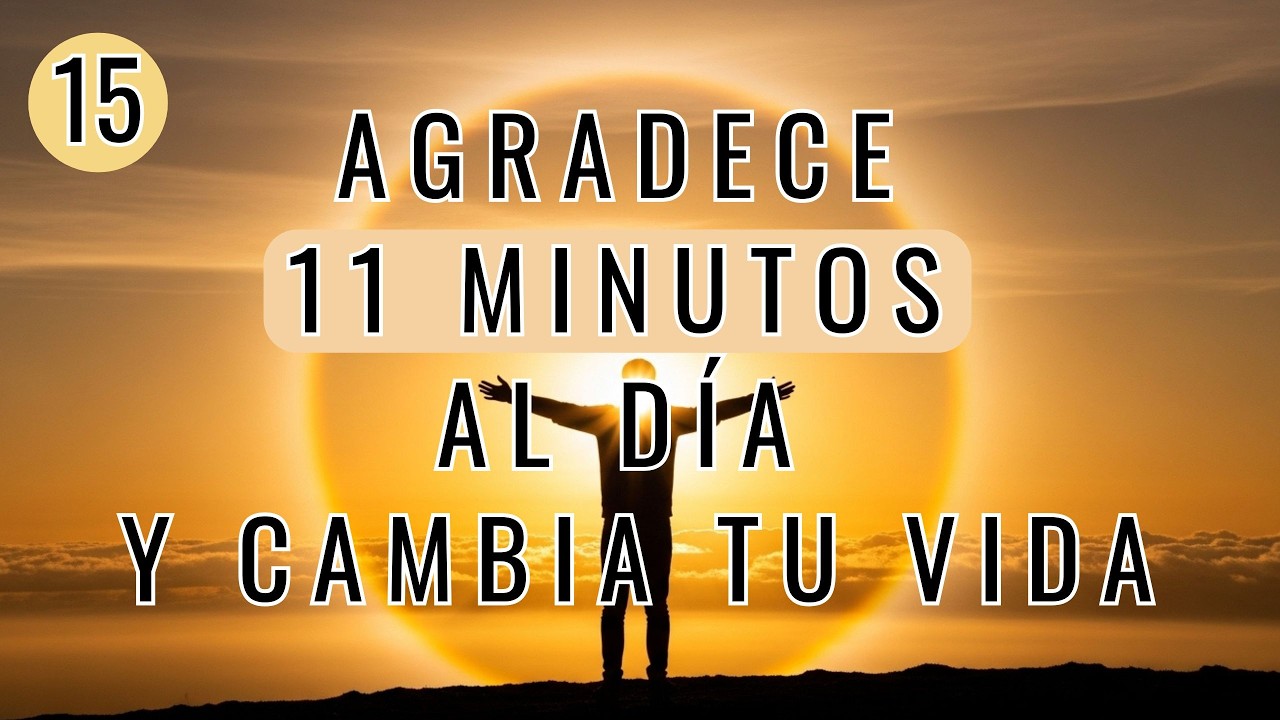 (11 Min) Ejercicio de GRATITUD para ATRAER DINERO💸 y OPORTUNIDADES FINANCIERAS🙌