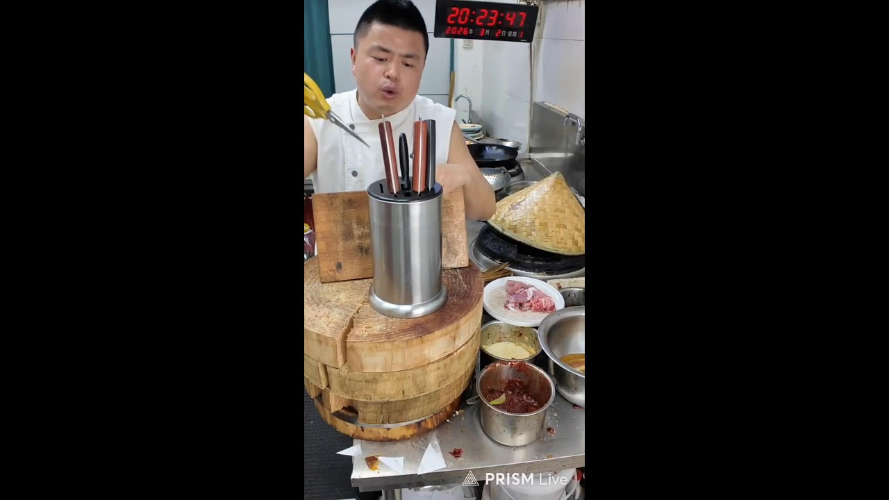 🔴 delicious food cook by handsome man