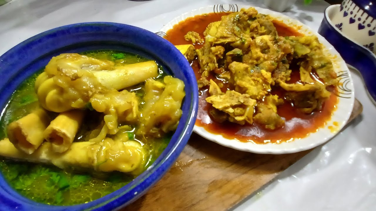 बकरे के पाया और मुंडी का सालन बहोत ही टेस्टी और मजेदार बनता है goat head Curry 
