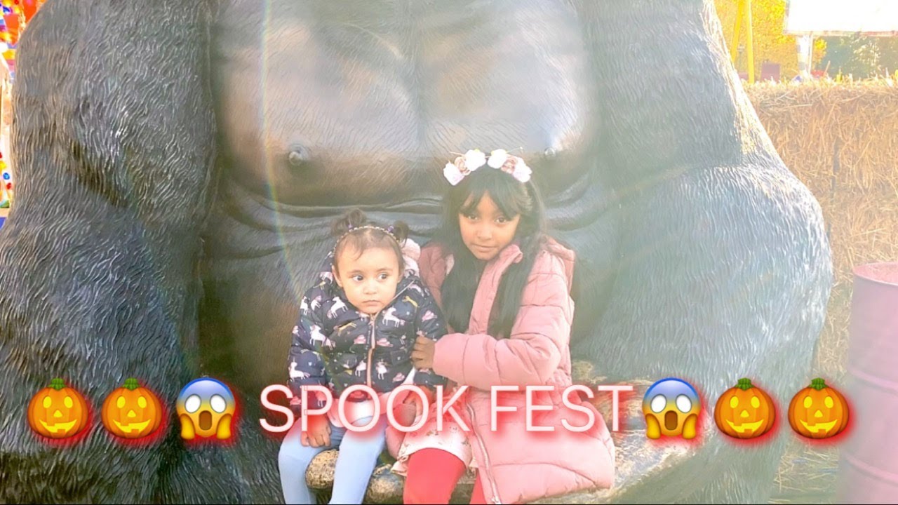 SPOOK FEST in The Trafford Centre, Halloween Funfair Manchester, scary ride and spooky monsters