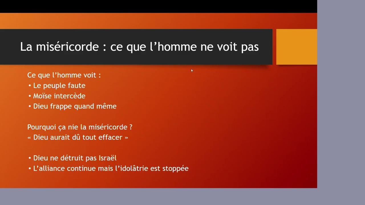 L'Amour, la Miséricorde et la Justice de Dieu