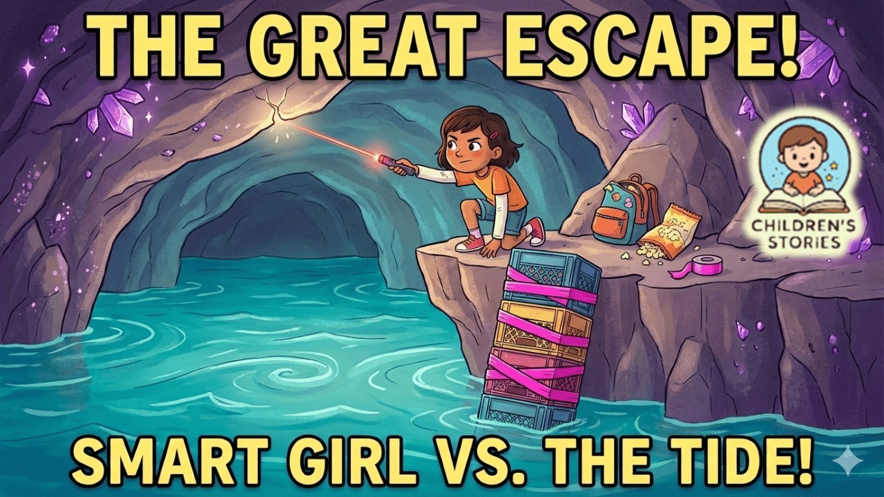 Maria’s Secret Sea Cave Adventure: Why Being Smart is a Superpower (Audiobook for Kids)