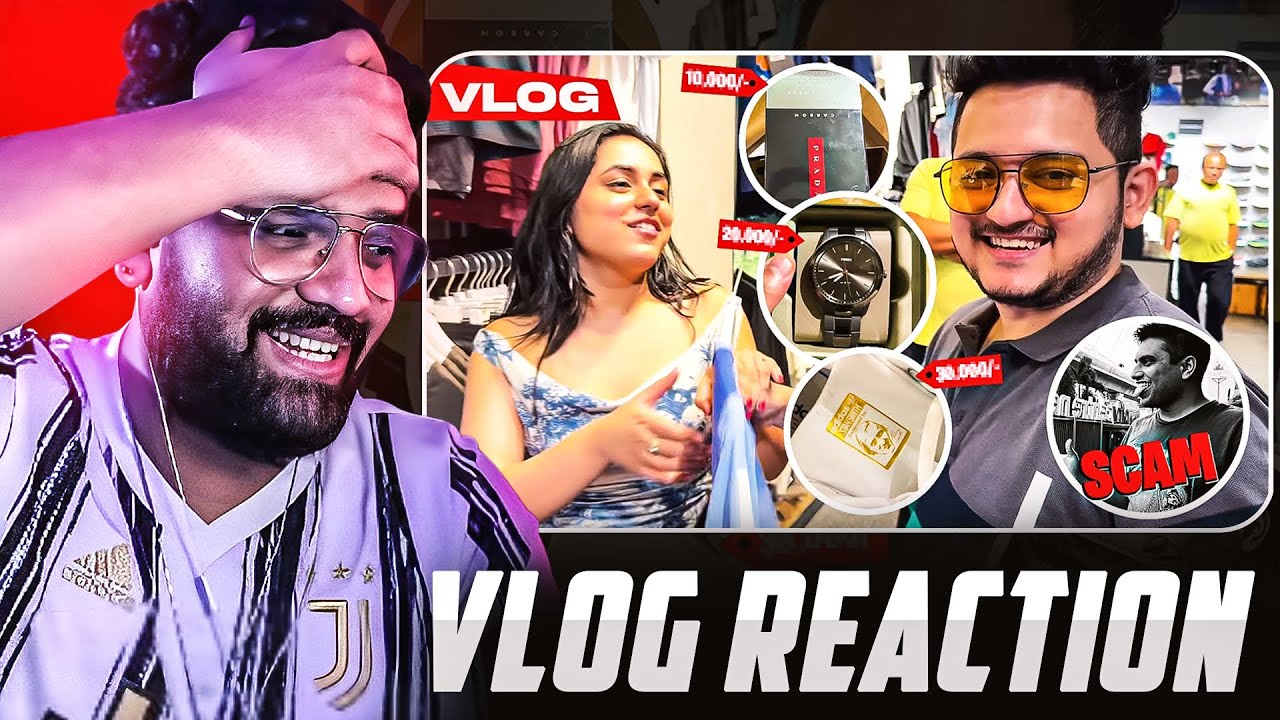 Reacting to Fa2's VLOG 🤣