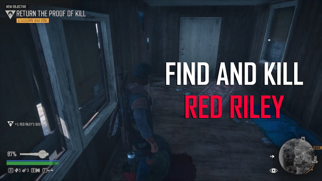 DAYS GONE - KILL RED RILEY