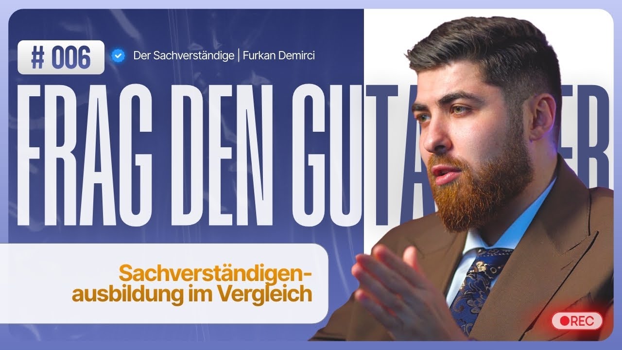 #006 | Sachverständigenausbildung im Vergleich: Seriöse & unseriöse Akademien | Frag den Gutachter