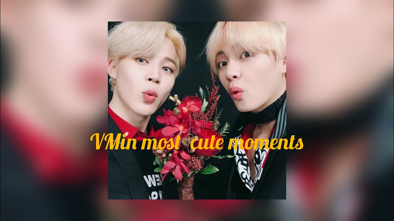 V loves JIMIN like a baby boy💜 VIMIN cutest moments &hearts;️ friends version ✨