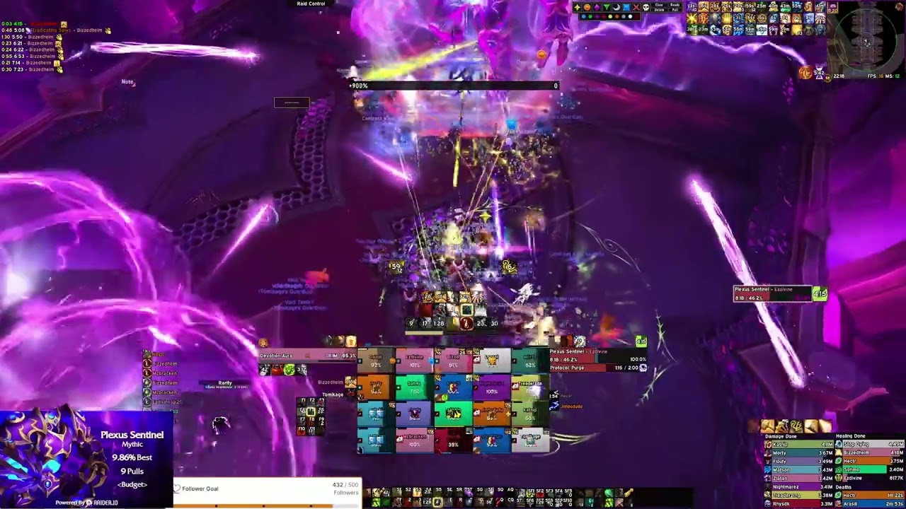 Budget Vs Plexus Sentinel Mythic - Holy Paladin POV