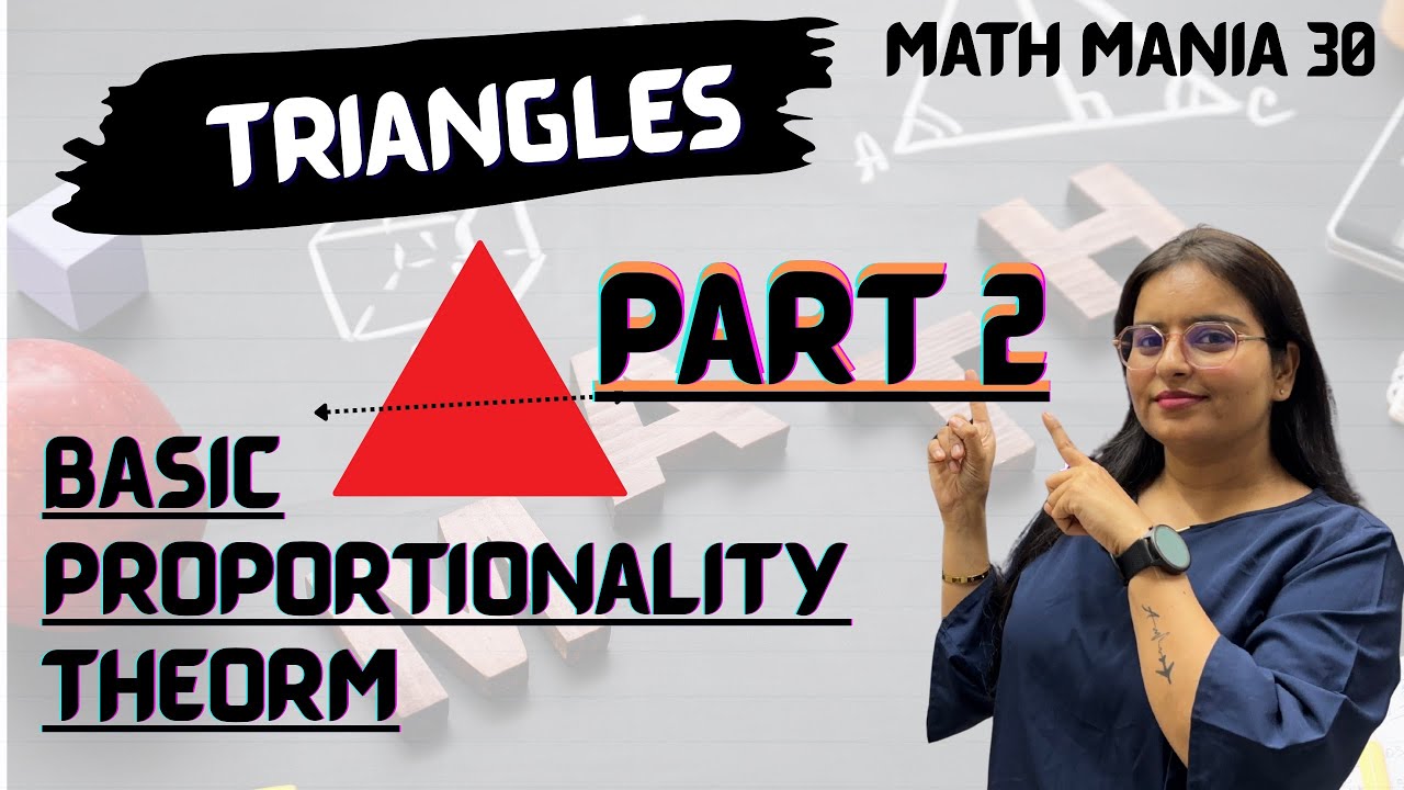 Day 14 | Triangles- Part 2 | Converse of B P T | Class 10 Maths | | Math Mania 30 #class10maths 