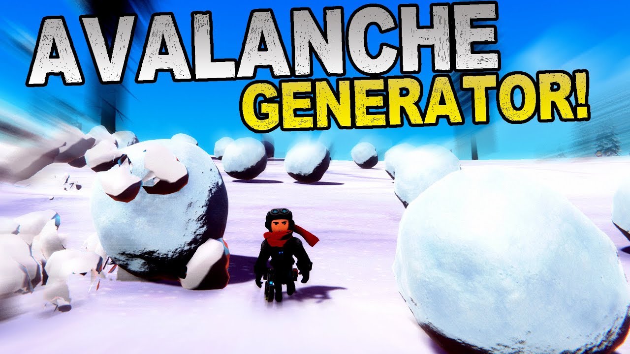 Snowmobile VS Avalanche Generator! [NEW PARTS] - Trailmakers Early Access Gameplay