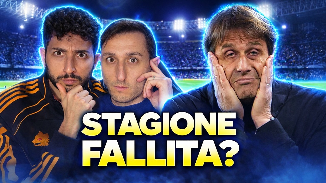 “Conte, BASTA SCUSE! Il Napoli ha FALLITO la stagione?”