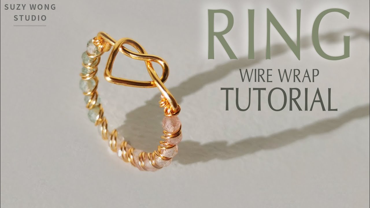 Simple Wire Ring Tutorial |Heart Ring |Easy Wire Ring |Wire Wrap Tutorial |How to make